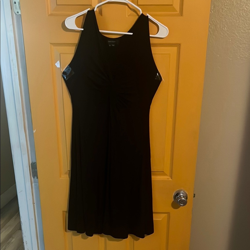 XL KAREN KANE Elegant Black Sleeveless Dress
